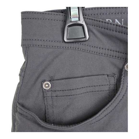 prAna Brion Pant Mens 28Wx25.5L Gray Straight Leg Nylon Stretch Outdoor - Picture 8 of 8